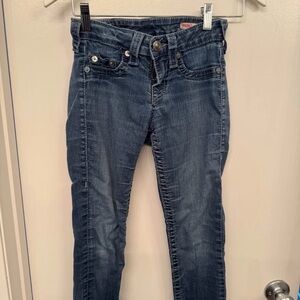 True Religion Dark Blue Skinny Jeans